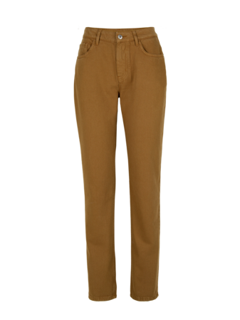 Hose aus Bio-Baumwolle, dijon