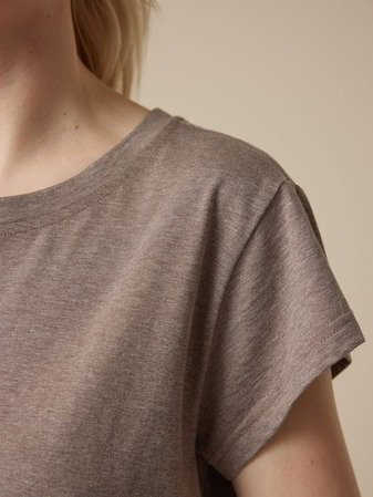 Schlafshirt aus Bio-Baumwolle, kaffee melange