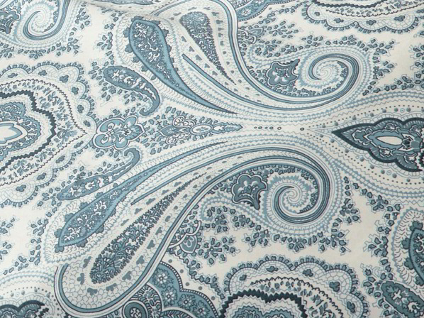 Meterware Satin PRISKA, pazifik