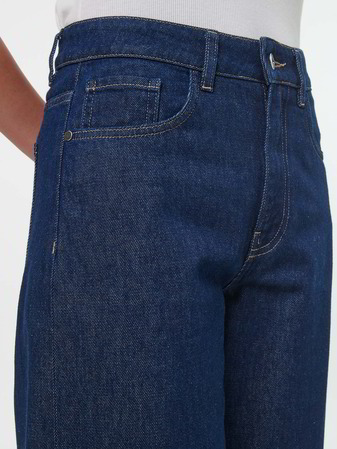 Jeans Relax, 100 % Bio-Baumwolle, dark denim
