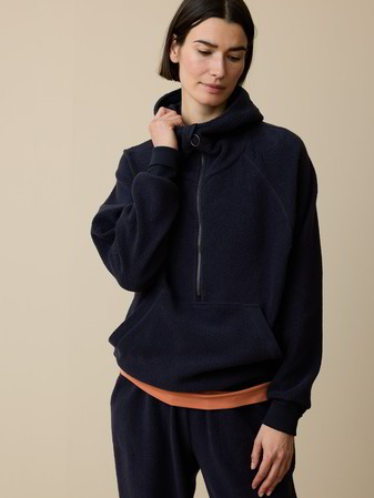Hoodie aus Bio-Baumwolle, navy