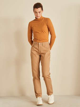 Relaxed Hose, tobacco