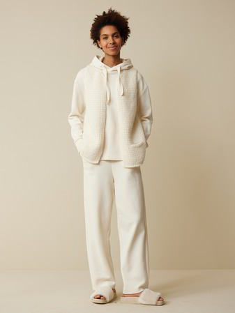 Strickweste, offwhite