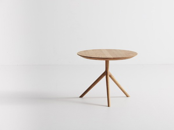 Beistelltisch Tornio rund, ø 50 cm, Eiche