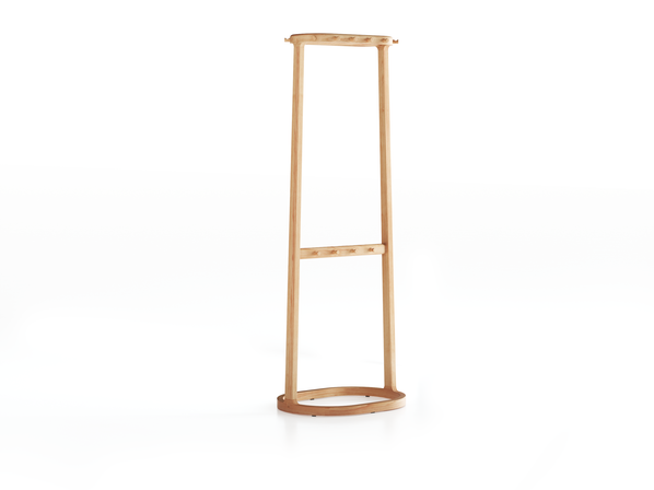 Kleiderständer Penda B 62 x T 48 x H 172 cm, Buche