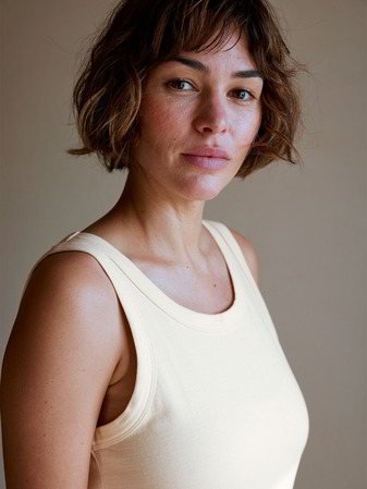 Top undyed aus Bio Baumwolle, natur