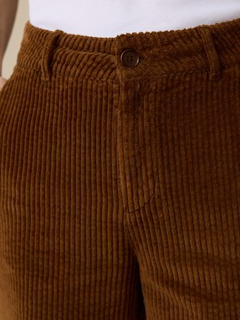 Cordhose aus Bio-Baumwolle, 57 zimt