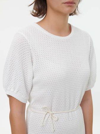 Kleid aus Bio Baumwolle, 12 offwhite