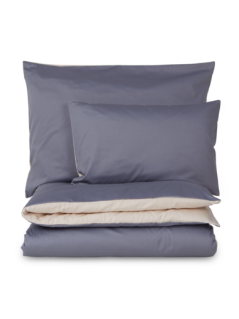 Bettwäsche JESPER, pastellblau/creme