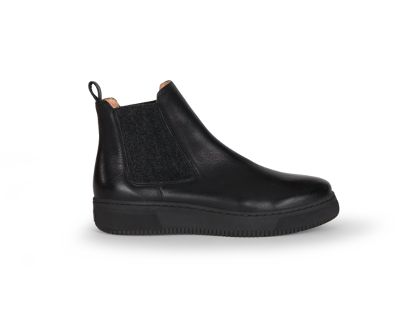 Stiefelette, schwarz
