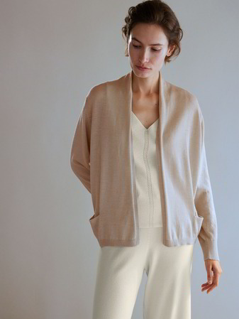 Strickjacke rosenwasser