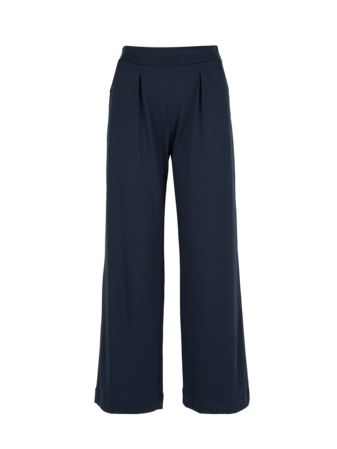 Yogahose aus Bio Baumwolle, mitternachtsblau