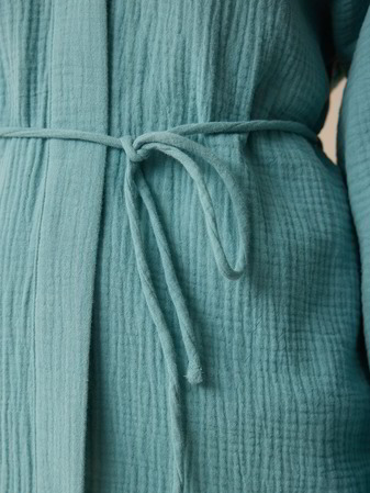 Blusenjacke aus Bio-Baumwolle, tourmaline