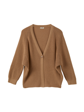 Cardigan, caramel melange