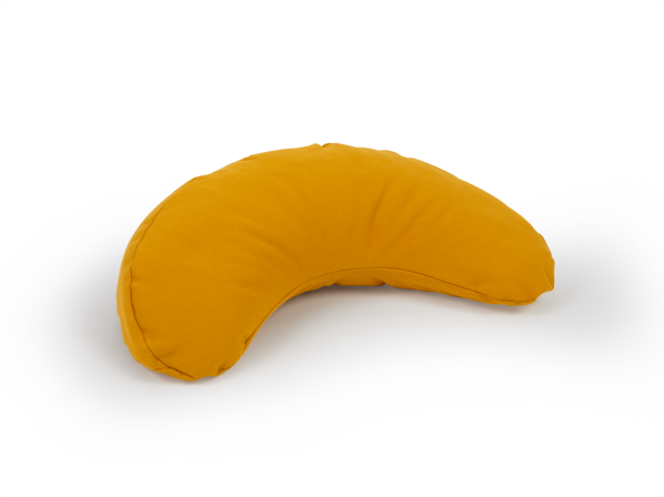 Halbmondkissen Überzug, honig