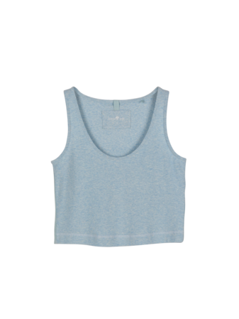 Top aus Bio Baumwolle, light aquamarine