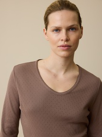 Schlafshirt aus Bio-Baumwolle, mauve
