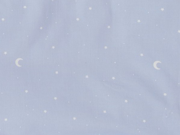 Meterware Satin LUNA, himmelblau