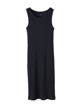 Kleid Rippe, navy