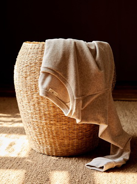 Sweatshirt-Nicky, stein melange