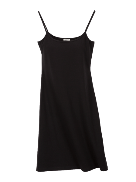 Jersey Kleid schwarz Vorderansicht