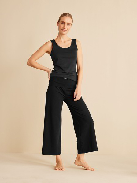 Jazzpant Yoga, schwarz