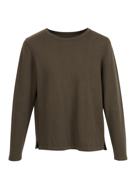 Rundhals Pullover avocado, Vorderansicht