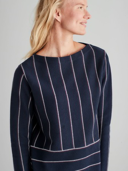 Pullover-Gestreift, 86 streifen ivy