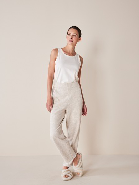Sweatpants, natur
