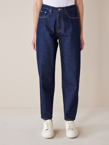 Jeans Relax, 100 % Bio-Baumwolle, dark denim