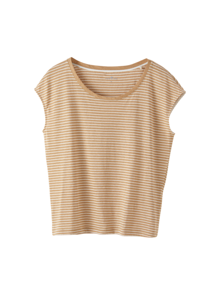 Shirt kurzarm, ringel safari/weiss