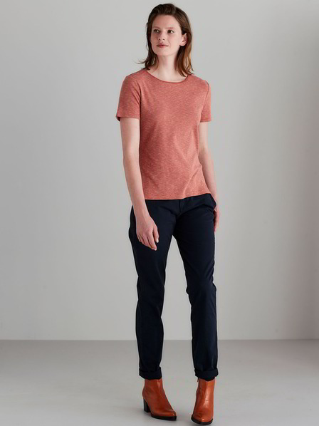 Shirt-Kurzarm, 76 ringel ziegel