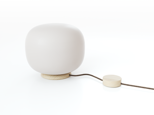 Bodenlampe Tando, Esche