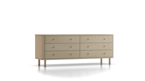 Schrank TOnda 6 Laden Esche