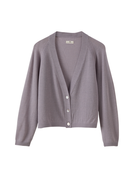 Cardigan, lavendel