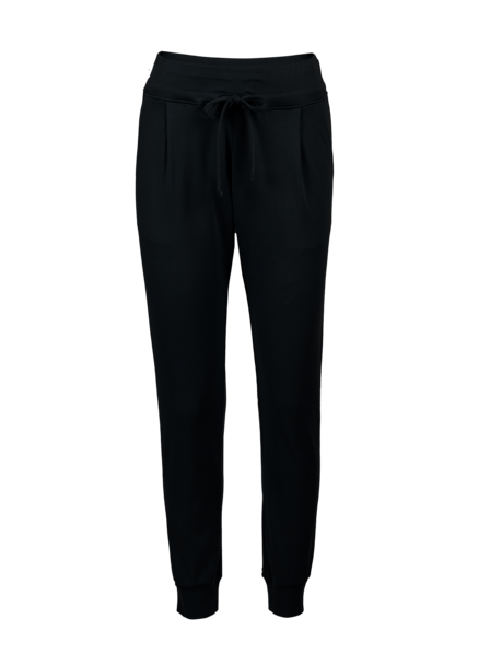 Yogahose aus Bio Baumwolle, schwarz