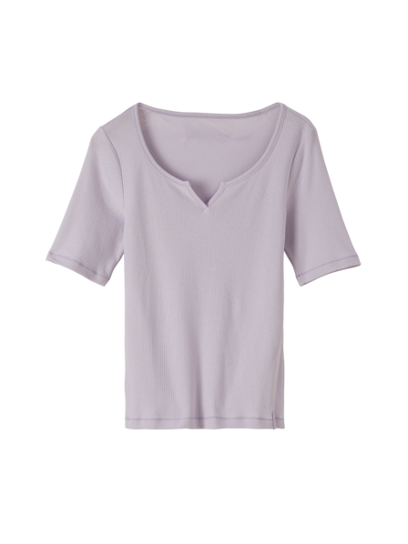 Shirt kurzarm, lavendel