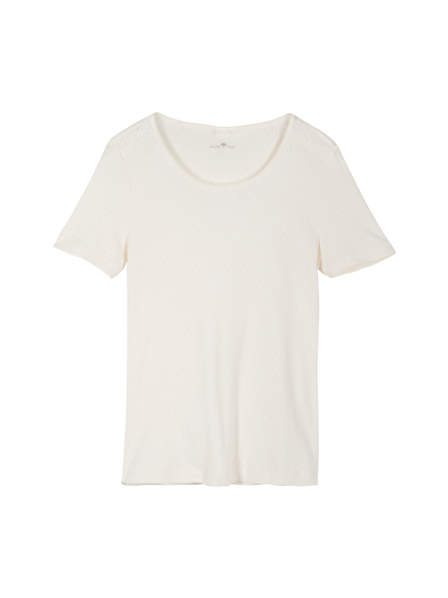 Schlafshirt aus Bio-Baumwolle, weiss
