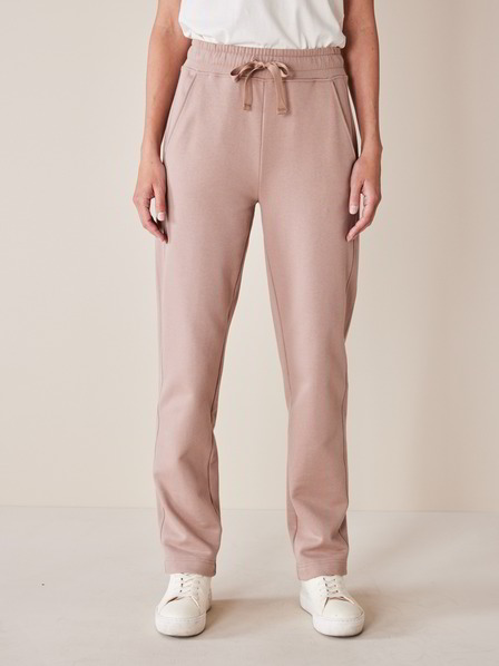 Sweatpants, 100 % Bio Baumwolle, nougat