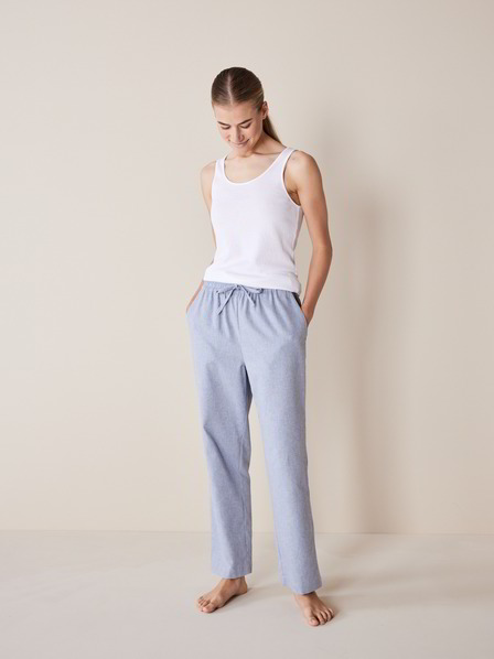 Pyjamahose, rauchblau