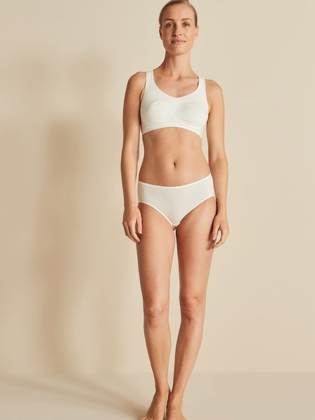 Hüftslip, 2er Set, weiss