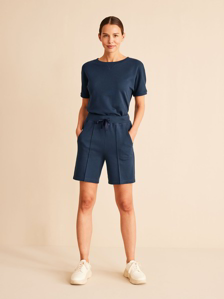 Sweatshort, blaubeere