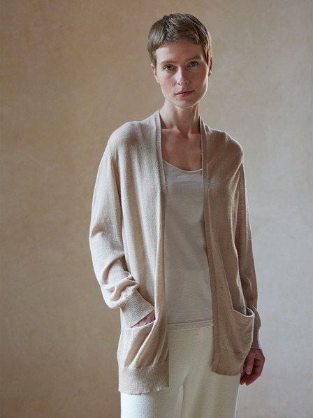 Strickjacke, rosenwasser
