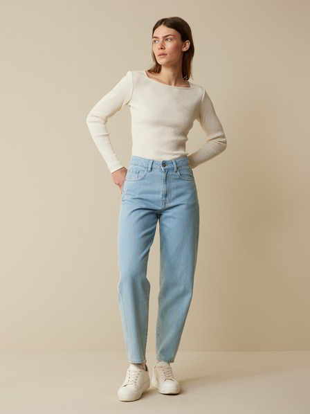 Jeans Relax, light blue denim