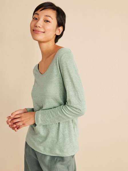 Shirt Langarm, stachelbeere