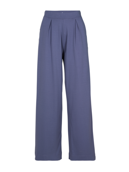 Yogahose aus Bio Baumwolle, heidelbeere