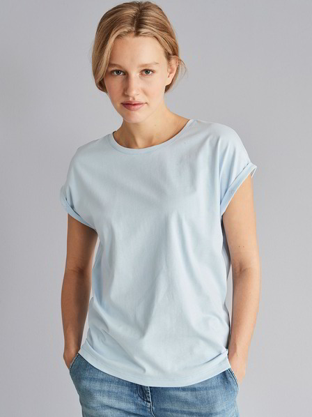 Shirt-kurzarm, helles veilchen