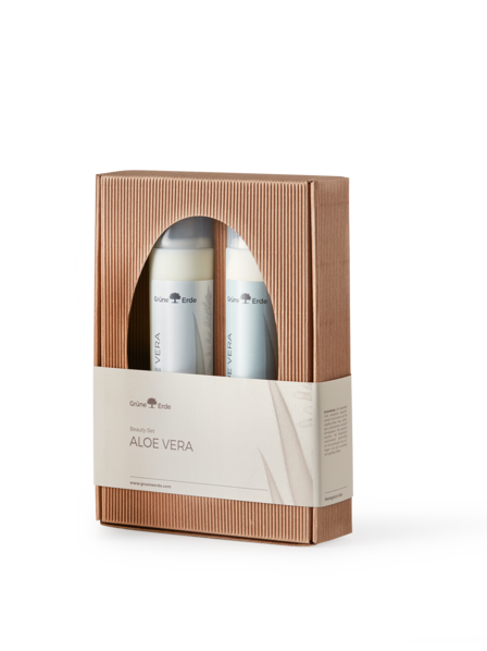 ALOE VERA Beauty-Set: feuchtigkeitsspende Duschcreme & Körperlotion