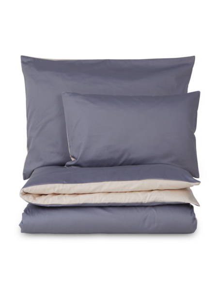 Bettwäsche JESPER, pastellblau/creme