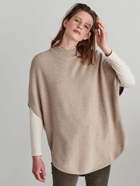 Pullover-Loose Fit, natur